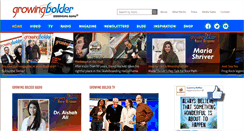 Desktop Screenshot of growingbolder.com